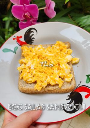 Foto resep Egg Salad Sandwich