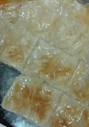 صورة لوصفة بقلاوة بالسميد