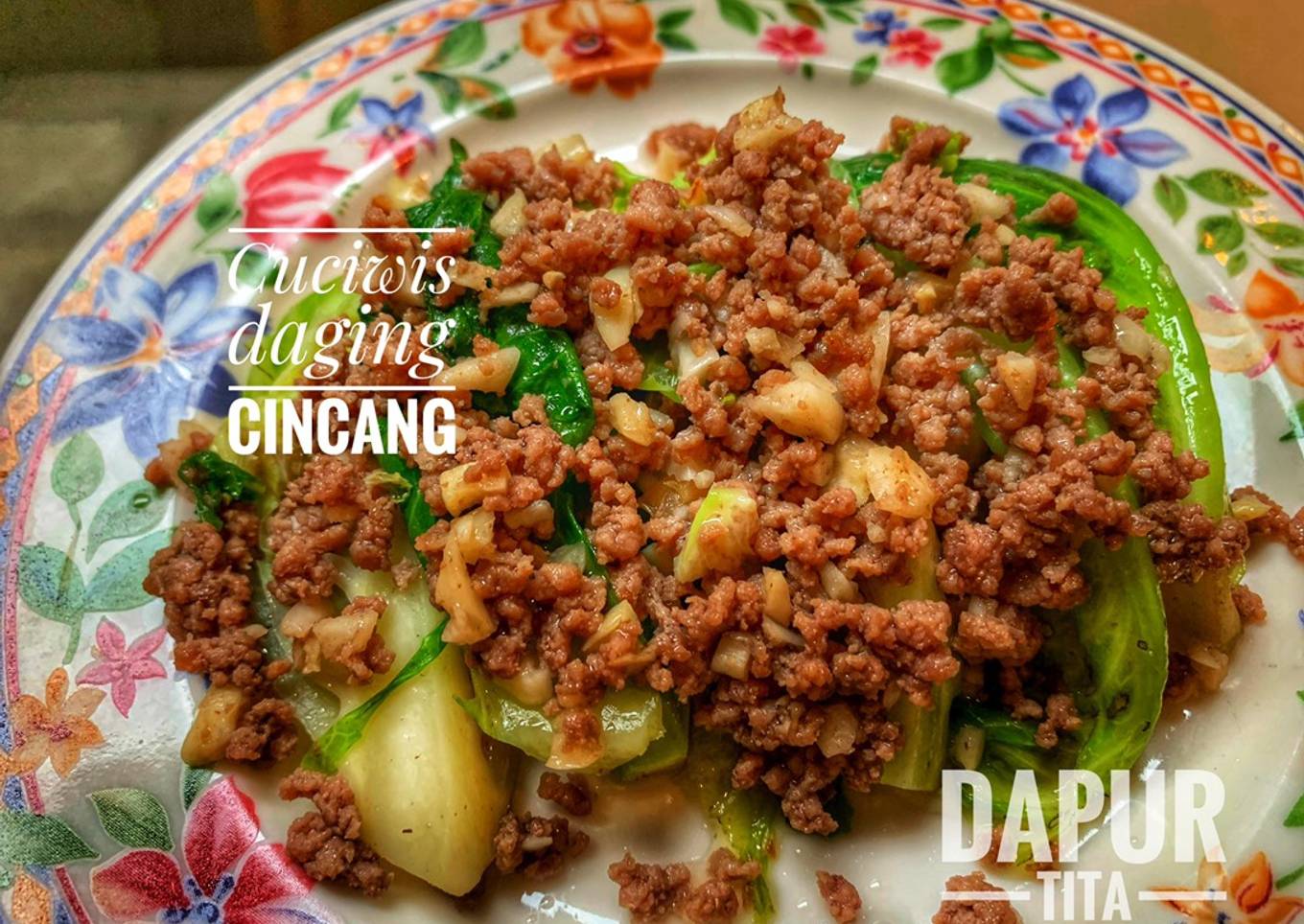 Cuciwis daging cincang