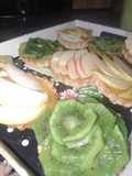 طورطات صغيرة بالفواكه