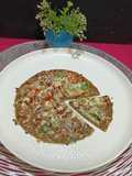 Makeover Pizza Made With Leftover Methi Paratha