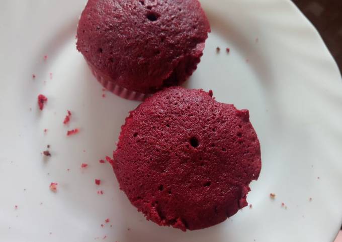 Easiest Way to Make Homemade Red velvet cupcakes