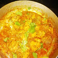 Spicy Andhra Chicken Curry #FIHRCookPadContest A picture of Spicy Andhra Chicken Curry #FIHRCookPadContest.