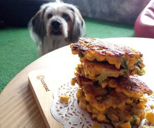 Masakan Populer Bakwan Jagung Sehat  NO tepung NO digoreng Lezat Mantap