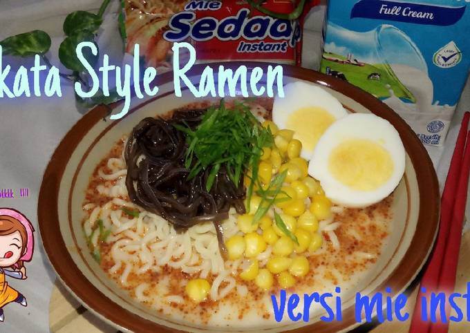 126. Hakata Style Ramen // versi mie instan