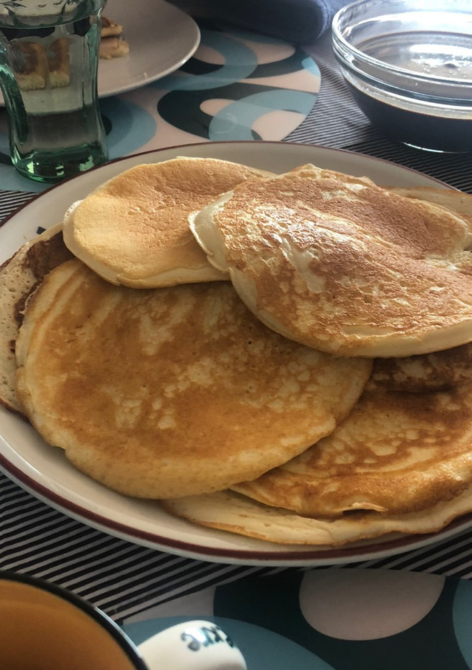 Una foto de Tortitas americanas sin gluten