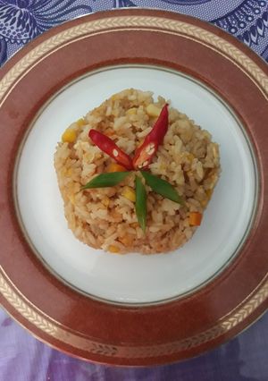 Foto resep Nasi goreng sayuran (W#52)