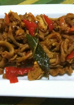 Foto resep Usus Pedas Manis Mantap