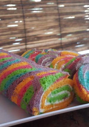 Foto resep Rainbow gulung