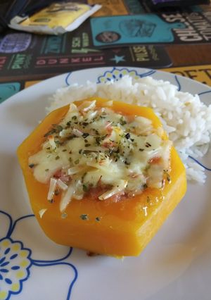 Una foto de Zapallo relleno