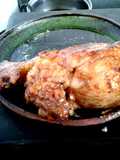 Pollo en miel de pulque o maguey
