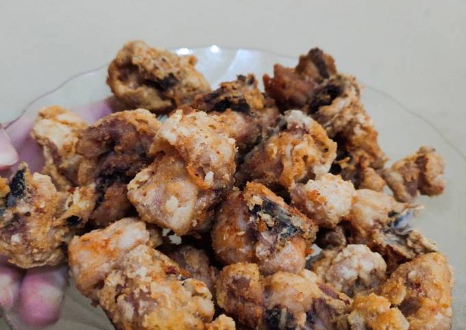 Ayam goreng crispy, enak dan gak ribet