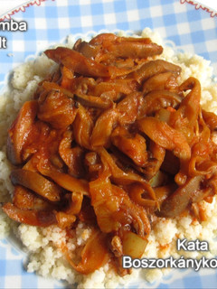 Laskagomba pörkölt, avagy hamis pacal :) recept fotója