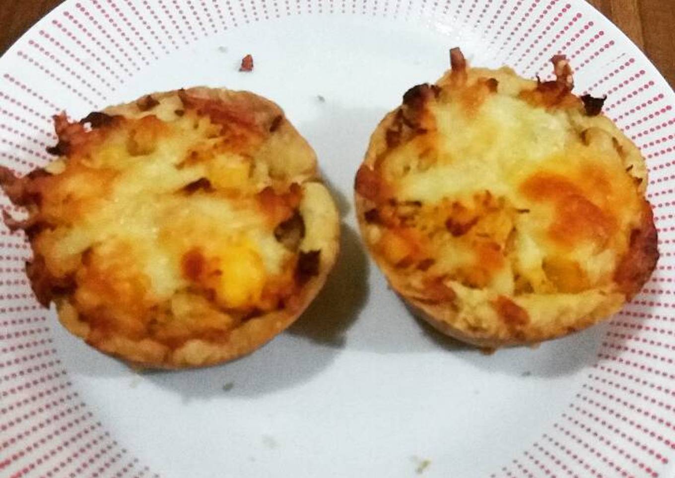 Canastas de pollo y mozzarela
