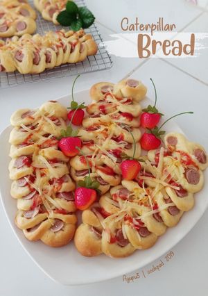 Foto resep Caterpillar Bread