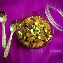 A picture of Bread dry fruits Halwa.