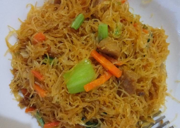 Bihun goreng mudah
