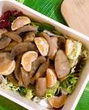 🌱 Bento Salad Bơ & Nấm Mỡ Sốt Quýt