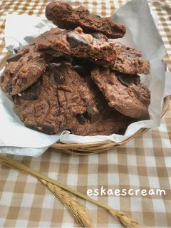 Foto resep Double Choco Cookies