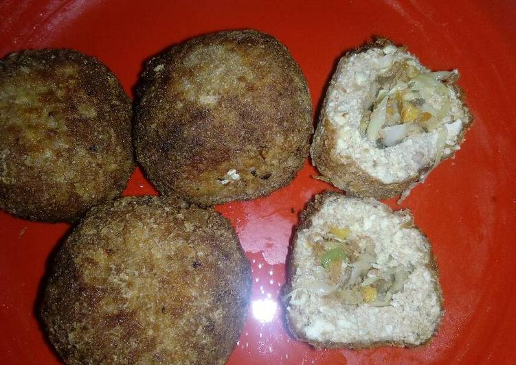 Tahu bundar isi simple