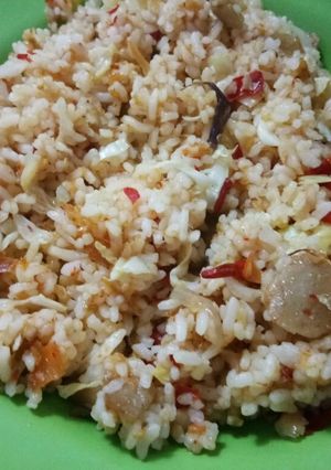 Foto resep Nasi goreng sederhana