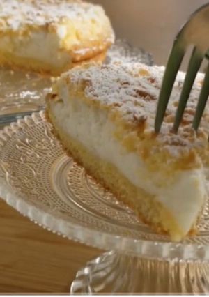 Une photo de Tarte crémeuse au yaourt
