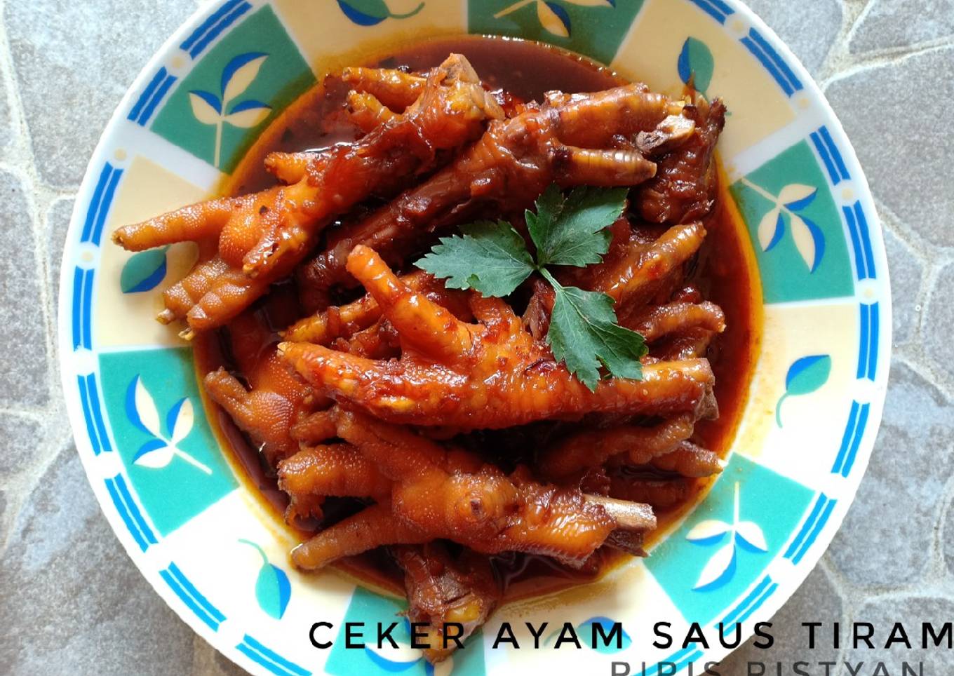 Ceker Ayam Saus Tiram