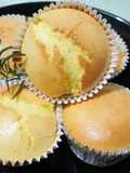 Whole Egg Yolk Rosemary Cupcakes