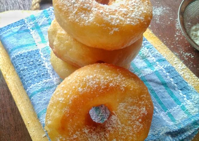 Resep Donat Menul Empuk (metode water roux) modal 10.000 ...