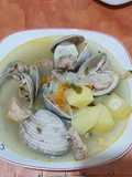 Sopa de almejas