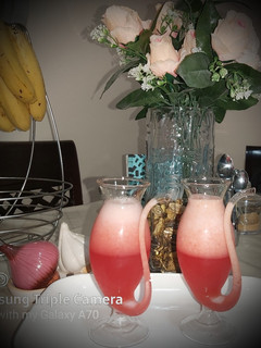 A picture of Raspberry margarita.
