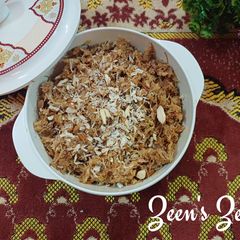 Sewaiyon ka Meetha with Milk A picture of Sewaiyon ka Meetha with Milk.