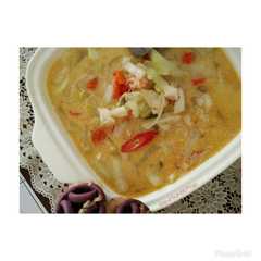 A picture of Sayur labu air bumbu iris.