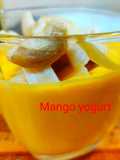Mango yogurt