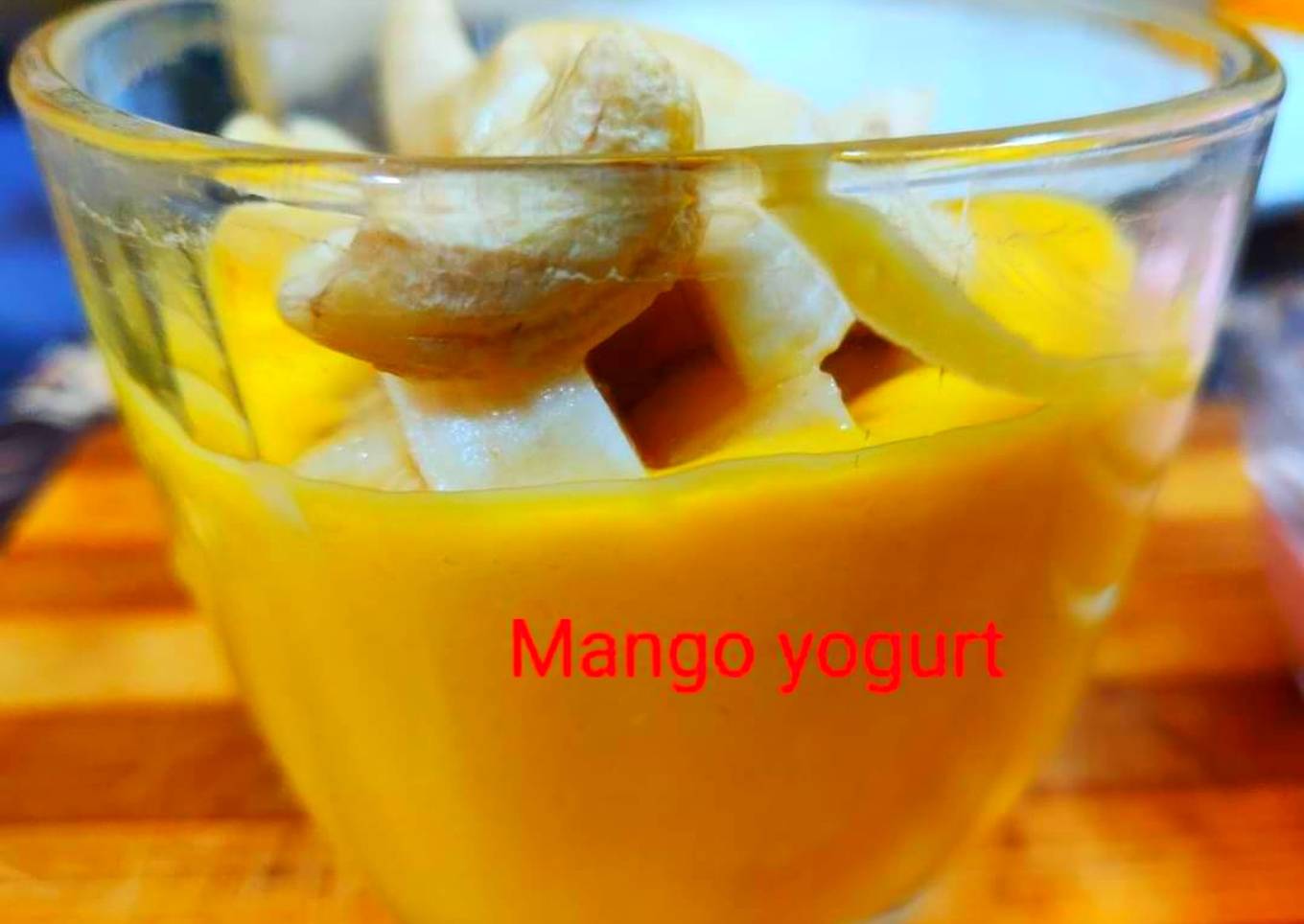 Mango yogurt