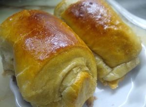 Una foto de Croissant relleno de chocolate 🥐🥐🥐