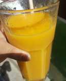 Jugo de papaya y piña