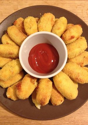 Une photo de Croquettes de chou-fleur panées