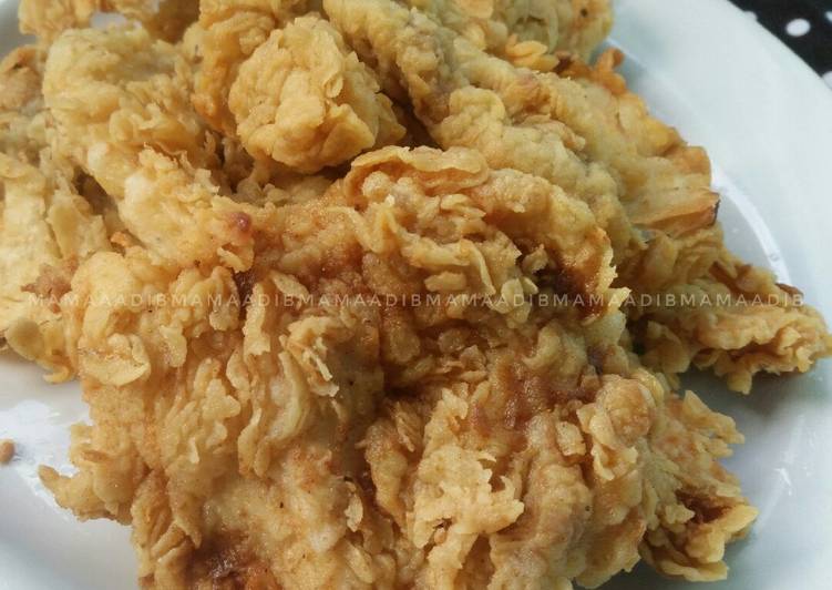 Cara Gampang Menyiapkan Ayam goreng ala kentucky Anti Gagal
