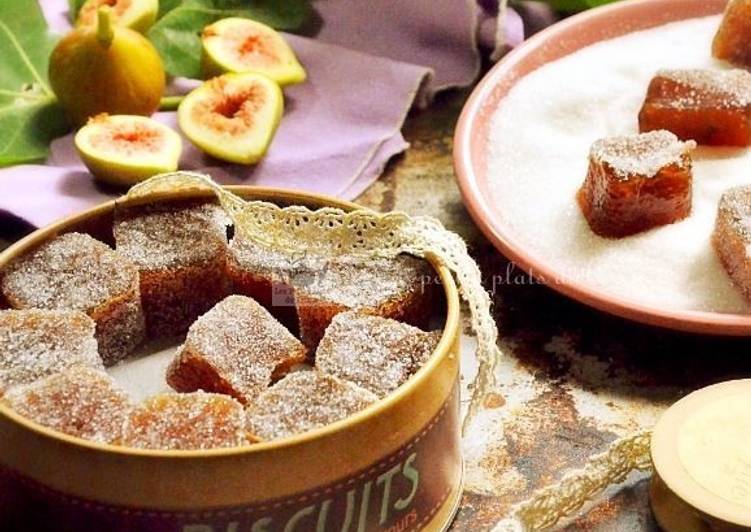 Recette De Pâtes de fruits à la figue