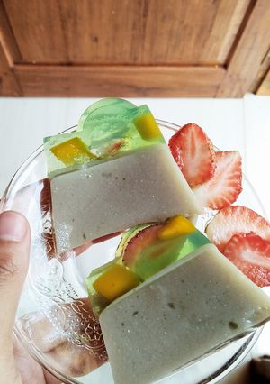 Foto resep Puding Buah
