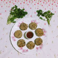 A picture of Soya Patties.