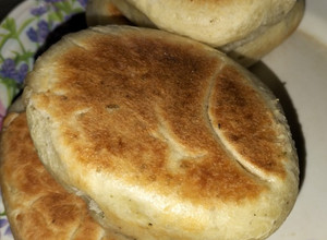 Una foto de Pan casero en olla o sartén