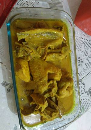 Foto resep Ayam masak bumbu kuning