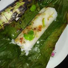 Nasi Bakar Teri rawit pete রেসিপির প্রধান ছবি