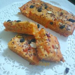 A picture of Carrot-Yoghurt Cake(egg less).