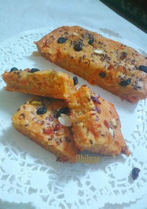 A picture of Carrot-Yoghurt Cake(egg less).