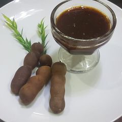 A picture of TAMARIND SAUCE(sweet and sour sauce).