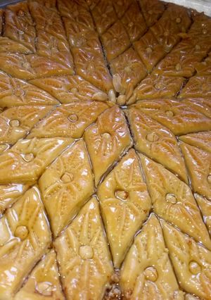 صورة لوصفة بقلاوة النقاش