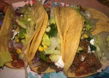 Popular Cuisine Loaded steak tacos  Savory Delicious